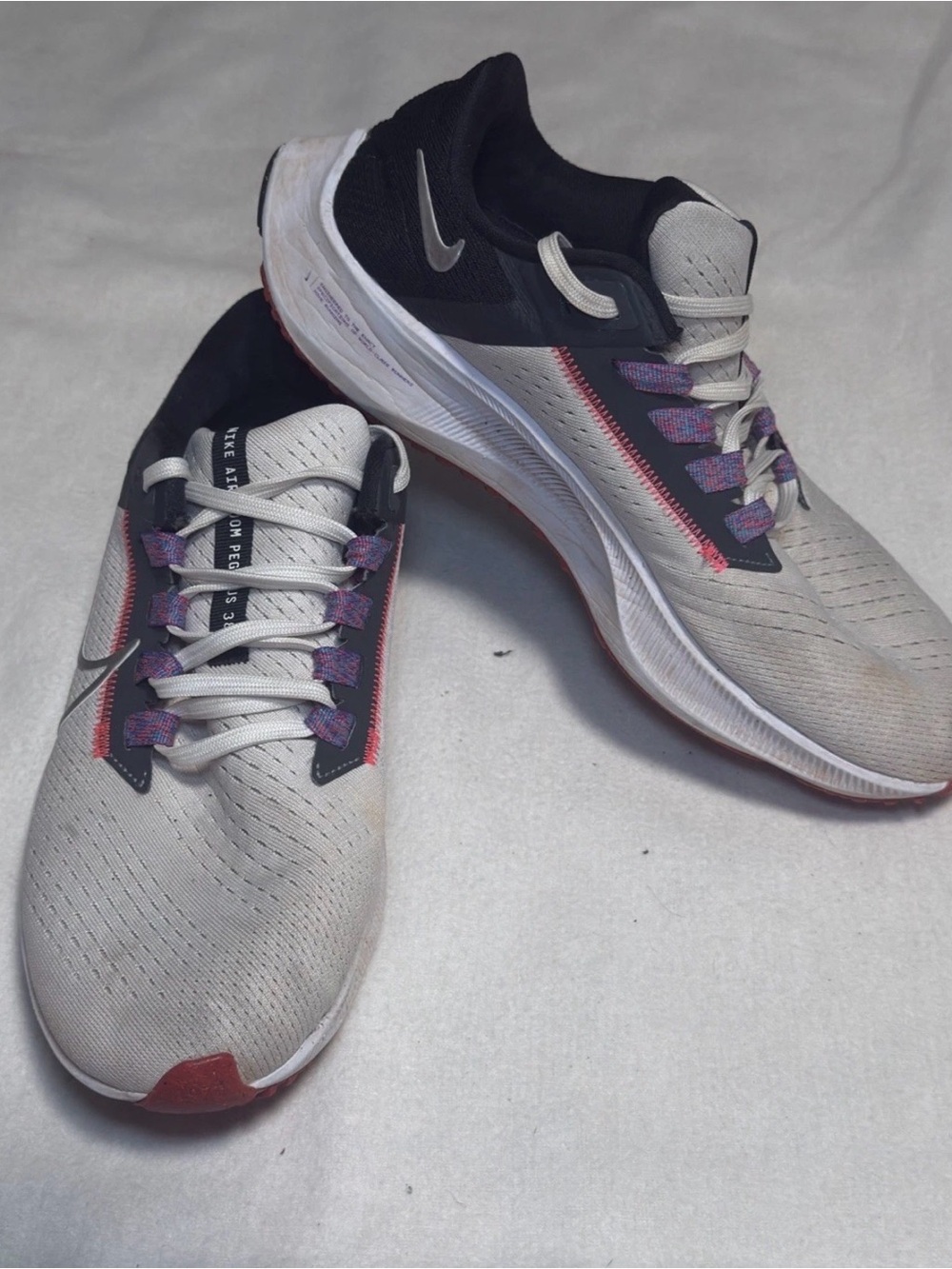 Nike women’s Athletic Shoes - White, Black & Pink Accents